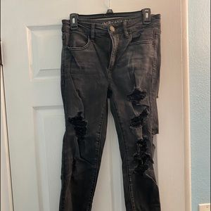 American Eagle distressed jeans